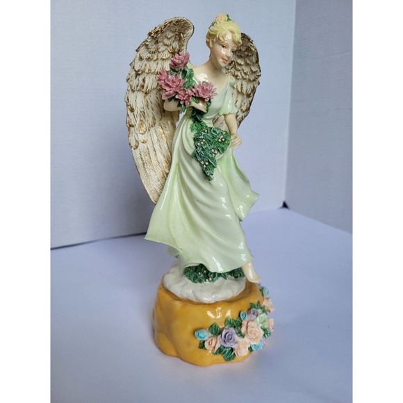 Dillards Accents Vintage Dillards Christmas Angel Flowers Hand